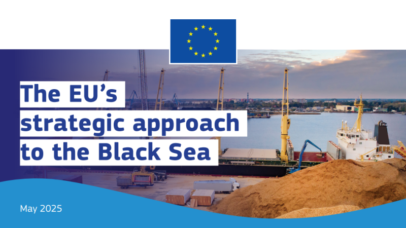Today, the European Union is presenting a new strategy for a stable and secure Black Sea region. This Strategy aims to boost connections and growth by linking Europe with the South Caucasus, Central Asia, and beyond.