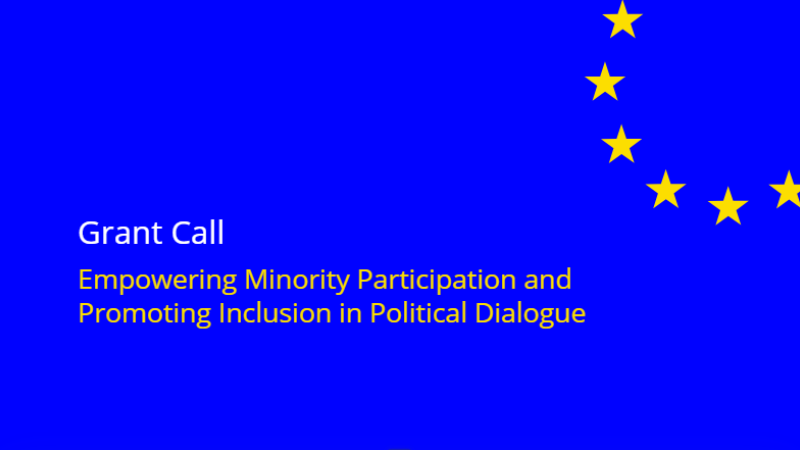 The project will foster inclusive and participatory processes to improve public participation, particularly by promoting the involvement of underrepresented groups and women in Moldova. The registrations in the grants call are open until 22 December 2025.