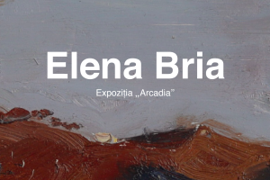 Elegant colors and delicate gestures, every glance, shadow, or ray of sunlight carries meaning — this is the universe of Elena Bria presented in the exhibition “Arcadia”, now open to the public at Europe Café.