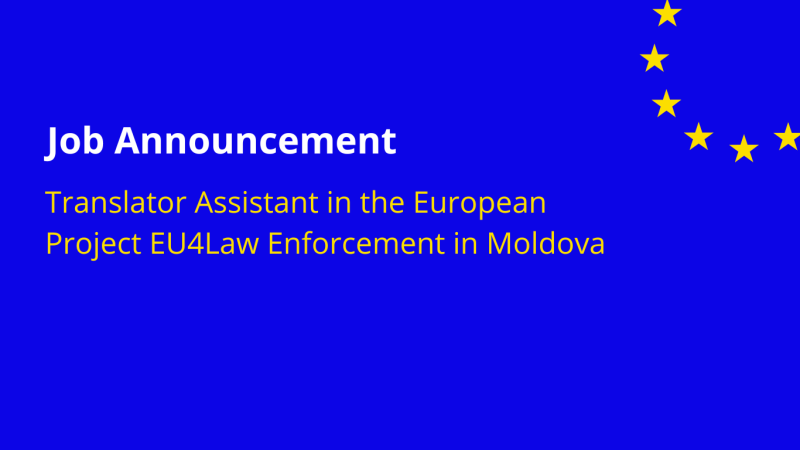 The EU4LEIM project, led by CIVIPOL in partnership with the CPMA (Central Project Management Agency - Lithuania), aims to support Moldova in its alignment with European standards in terms of security and the fight against organised crime.