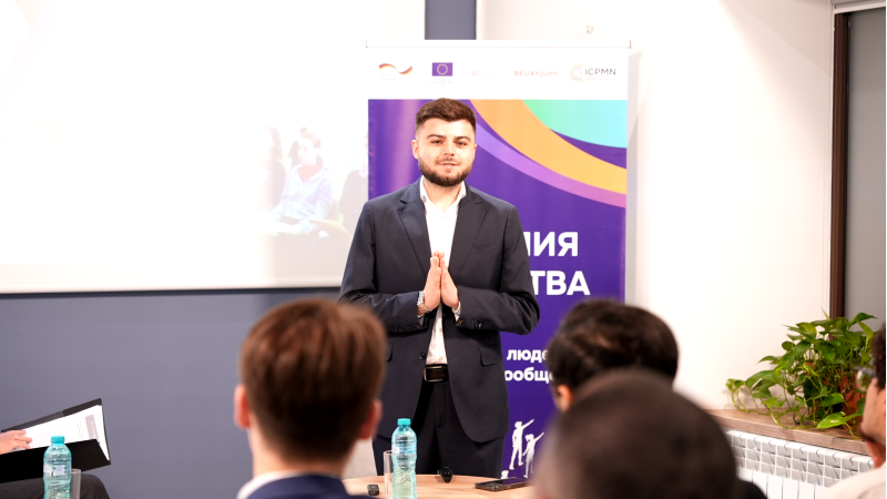 Young leaders from Gagauzia, Taraclia, and Basarabeasca districts took part in the final event of the "ICPMN Leadership Academy" project, implemented by the Center for Civic Initiatives for National Minorities (ICPMN), with the support of the “EU4Youth: Youth Engagement and Empowerment” project, funded by the European Union and the Government of Germany through GIZ Moldova.