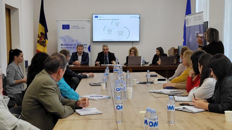 Representatives of the National Commission for Financial Markets (NCFM) took part, on 25 September, in a training session on prudential framework applicable to investment firms, organized in partnership with the EU-funded project “Moldova is Europe – Support for EU Integration’. 