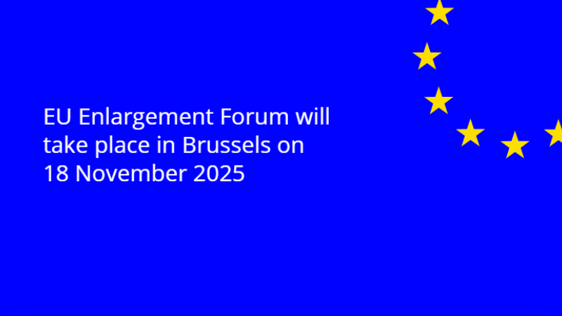 The first edition of the European Commission’s EU Enlargement Forum will take place on 18 November 2025 in Brussels. The event, hosted by EU Commissioner for Enlargement Marta Kos, comes at a time when enlargement has gained renewed momentum as a driver of stability, prosperity and democratic reform across the continent.
