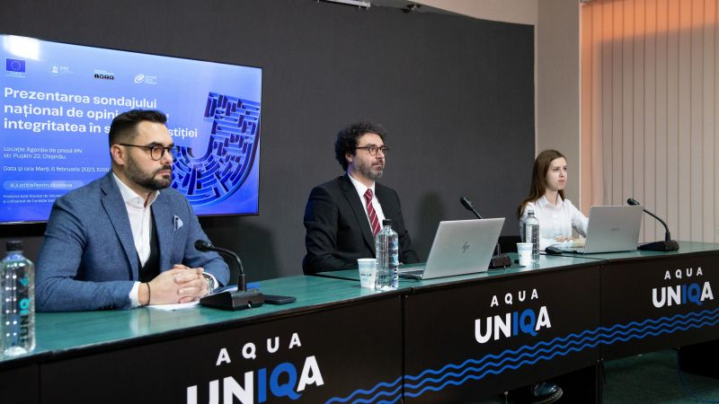 Sondaj de opinie #JustițiePentruMoldova
