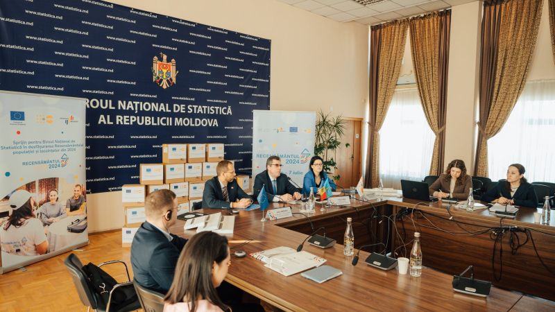 Uniunea Europeană și Fondul Națiunilor Unite pentru Populație (UNFPA) a oferit astăzi Biroului Național de Statistică (BNS) un lot de echipament digital, ce include 3 mii de tablete electronice și accesorii aferente, în valoare de circa 800 mii de euro. Tehnica digitală este oferită pentru desfășurarea Recensământului Populației și Locuințelor (RPL), care va avea loc în perioada 8 aprilie - 7 iulie 2024.