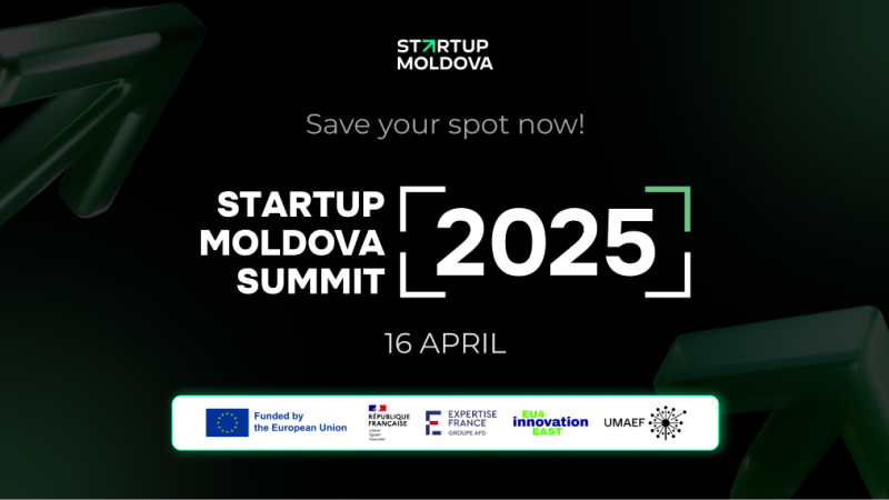 On 16 April, Chisinau becomes the regional hub of innovation and investment with Startup Moldova Summit 2025, one of the most important events in the region dedicated to business development.