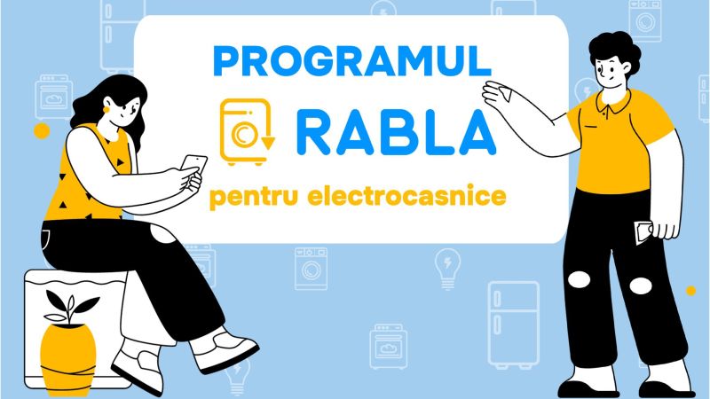 „Rabla pentru electrocasnice”, programul de înlocuire a echipamentelor casnice vechi cu altele noi și eficiente energetic, a fost oficial lansat în Republica Moldova, inaugurând primele două sesiuni - pentru becuri de tip LED și echipamente mari.