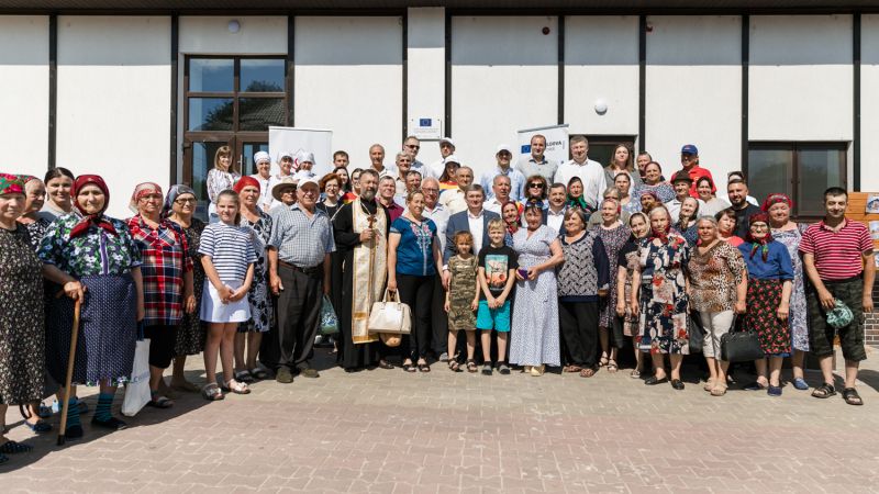 The regional market in Colibași was developed and modernised with the support of the EU and UNDP Moldova