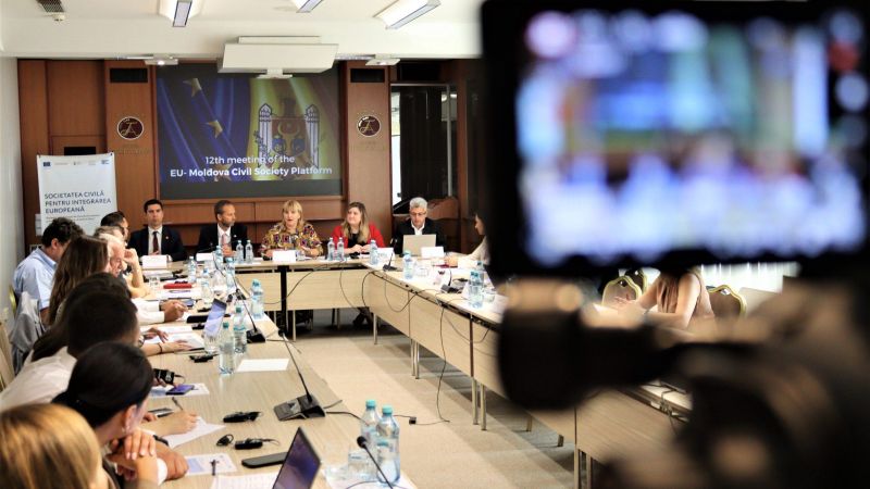 Twelfth meeting of the Civil Society Platform European Union - Republic of Moldova. Progress, commitments, recommendations for launching EU accession negotiations by the end of the year
