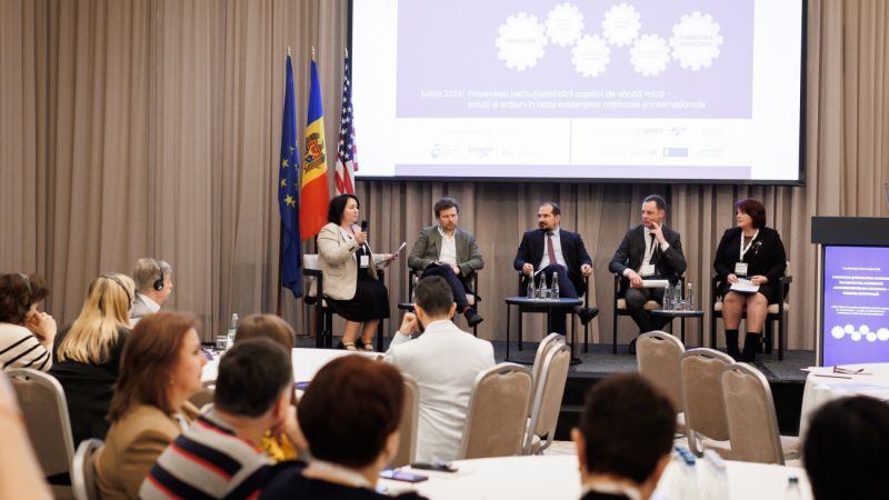 Pe 21 martie, la Chișinău, s-a desfășurat conferința internațională „Protecția și îngrijirea copiilor în contextul Agendei de Asociere Republica Moldova-Uniunea Europeană”.