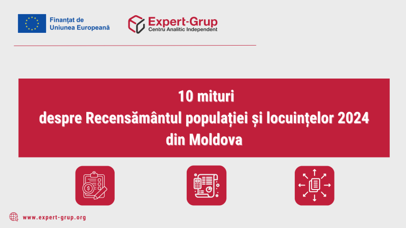 10 mituri despre Recensământul populației și locuințelor 2024 din Moldova