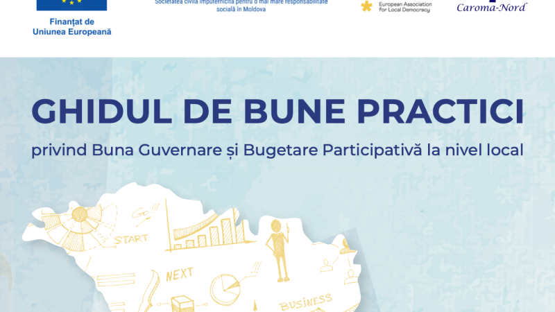 Ghidul de bune practici privind buna guvernare și bugetare participativă la nivel local