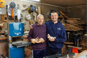 Maxim Alexei, a young entrepreneur from Molovata Noua, a village in the Dubasari District of Moldova, has successfully transformed his childhood passion into a lucrative business. The passion – for making wooden toys – was inherited from his grandfather and father, and led him to open a modern workshop where he now produces the toys.