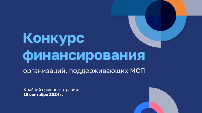 Конкурс финансирования организаций, поддерживающих малые и средние предприятия