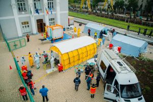 The EU-funded Bordershield 25 exercise, held at Ungheni Train Station on 1–2 October 2025, concluded successfully, marking a significant milestone in the Republic of Moldova’s and the European Union’s (EU) joint efforts to enhance public safety, border security, and emergency preparedness against Chemical, Biological, Radiological and Nuclear (CBRN) threats.