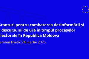 „ProElect - Promovarea responsabilității în procesele electorale din Parteneriatul Estic prin participarea și capacitatea sporită a actorilor civici” este un proiect regional realizat de Fundația Transatlantică în parteneriat cu ERIM și finanțat de Uniunea Europeană.