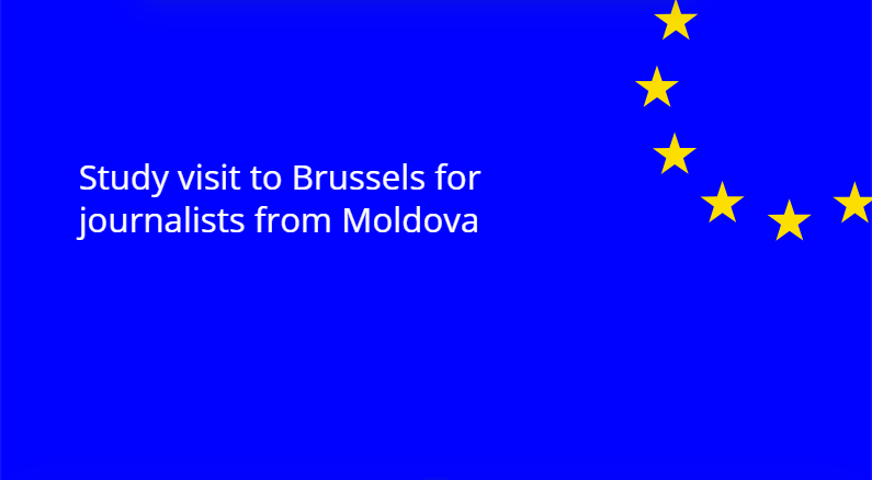 The Delegation of the European Union to the Republic of Moldova will organise a study visit to the European Union institutions in Brussels for a group of Moldovan journalists in the week 17 –21 November 2025.