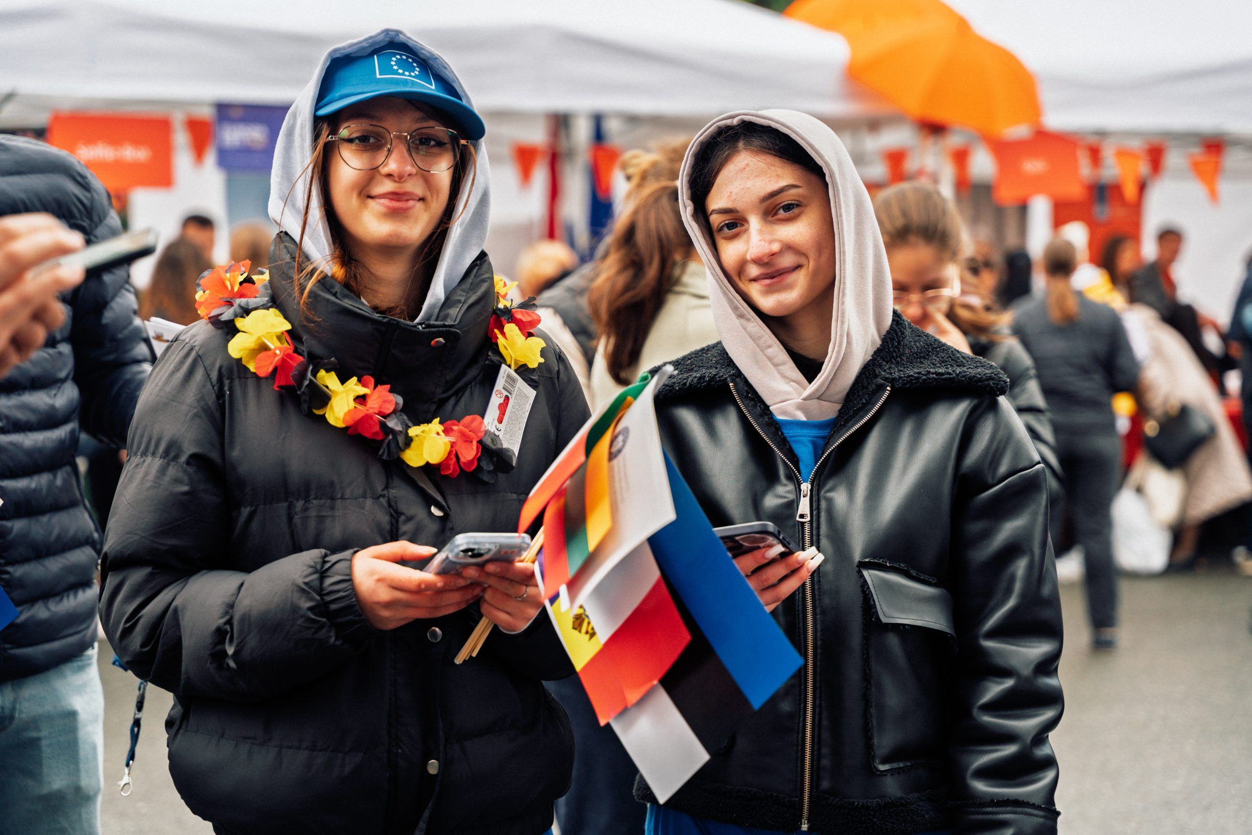Pe 9 mai, centrul Chișinăului a fost plin de zâmbete, voie bună și… arome de cafea europeană!
