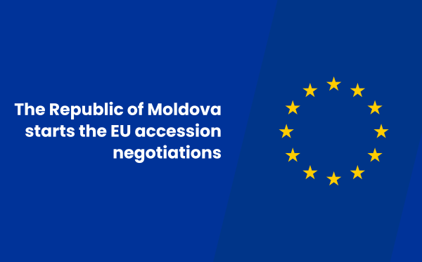 On June 25, 2024, Moldova officially started the EU accession negotiations