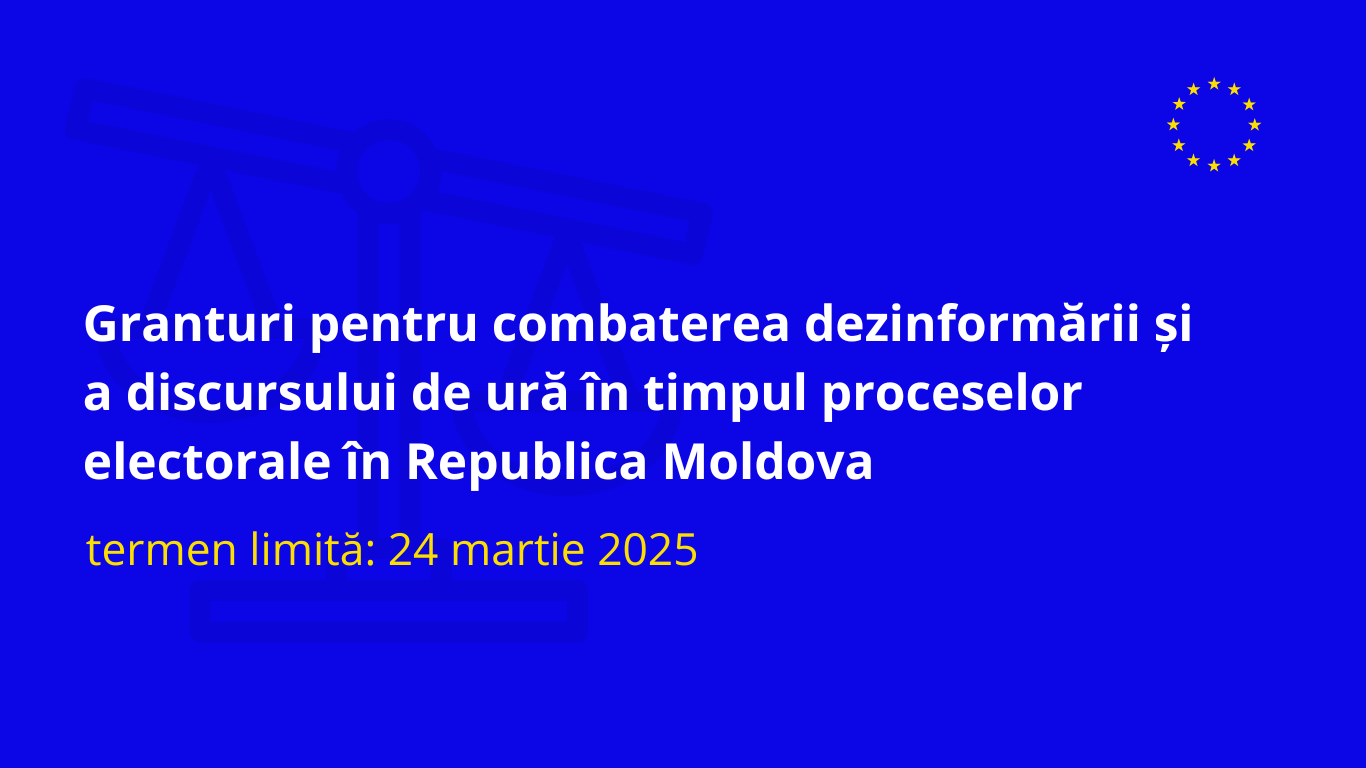 „ProElect - Promovarea responsabilității în procesele electorale din Parteneriatul Estic prin participarea și capacitatea sporită a actorilor civici” este un proiect regional realizat de Fundația Transatlantică în parteneriat cu ERIM și finanțat de Uniunea Europeană.