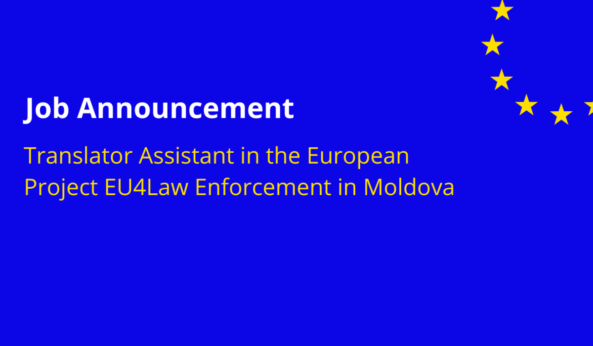 The EU4LEIM project, led by CIVIPOL in partnership with the CPMA (Central Project Management Agency - Lithuania), aims to support Moldova in its alignment with European standards in terms of security and the fight against organised crime.