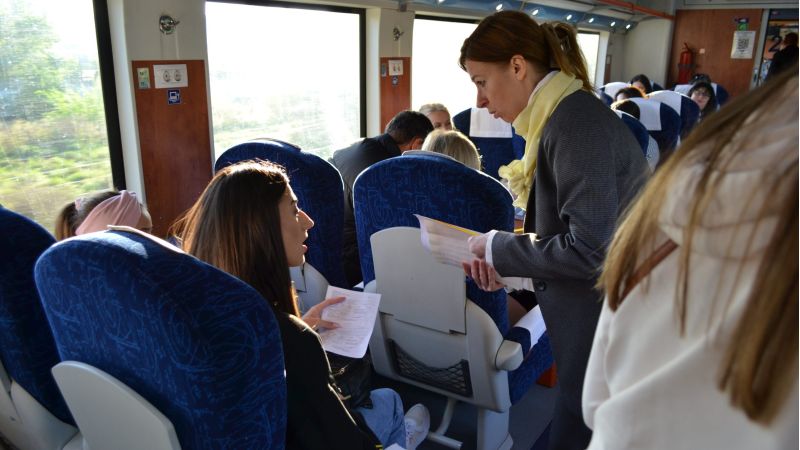 A tourist train on the Chișinău-Tiraspol route was launched with the support of the European Union and UNDP