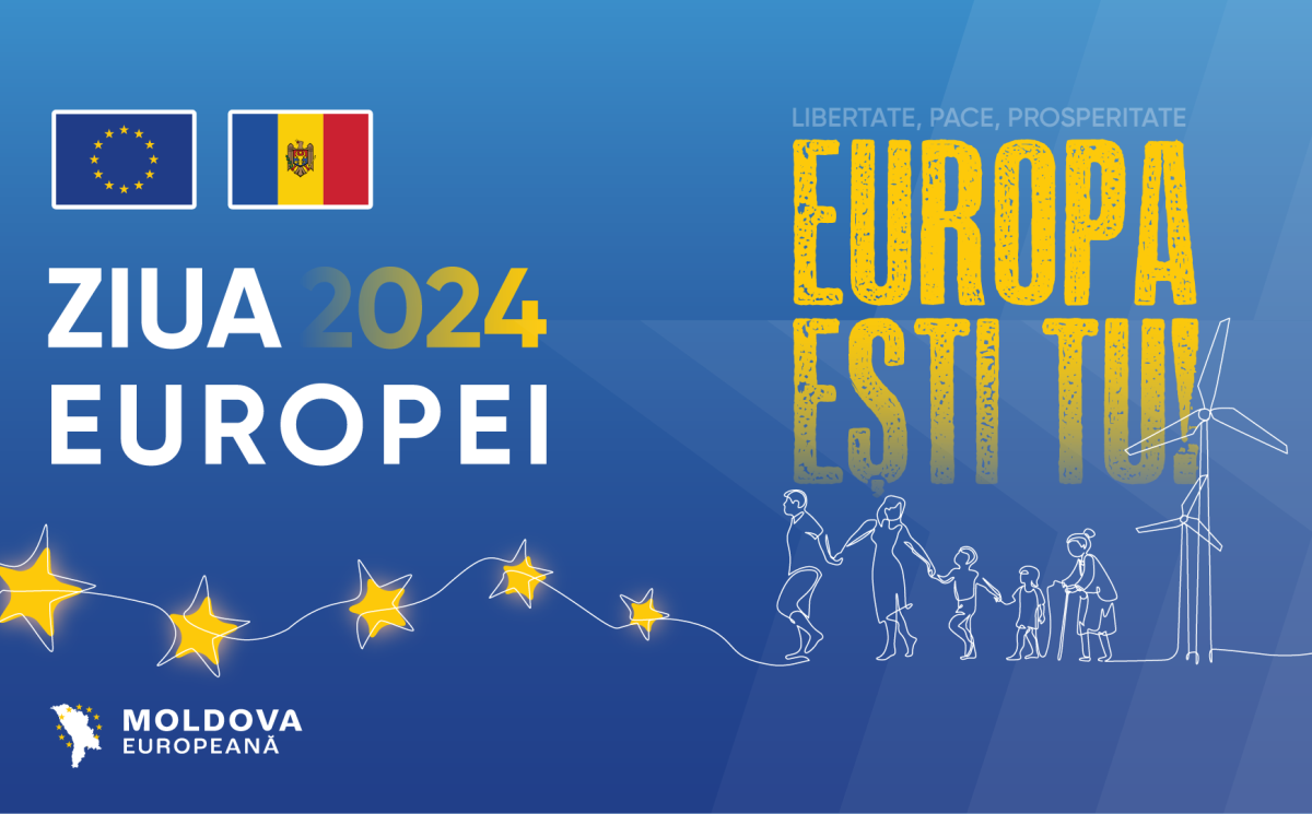 Ziua Europei este un prilej de a celebra pacea și unitatea în întreaga Europă. Delegația Uniunii Europene în Republica Moldova, împreună cu ambasadele statelor membre ale UE, marchează Ziua Europei 2024 în mai multe regiuni din Republica Moldova.