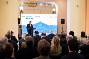 European Commissioner Adina Valean at the „Railway Forum”
