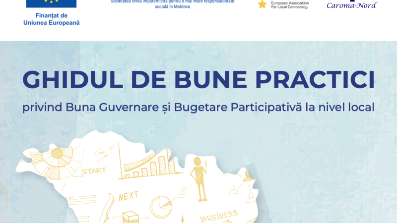 Ghidul de bune practici privind buna guvernare și bugetare participativă la nivel local