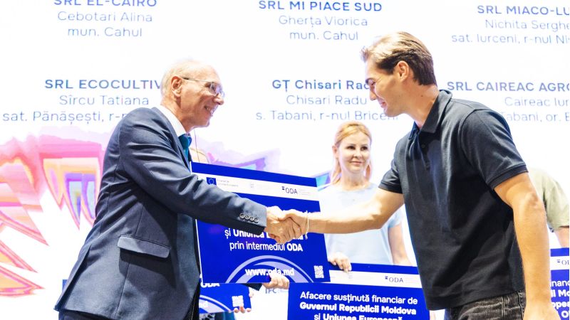 A total of 66 companies from the Republic of Moldova have received grants amounting to 24.7 million MDL, support that will stimulate nearly 44 million MDL in investments in the national economy.