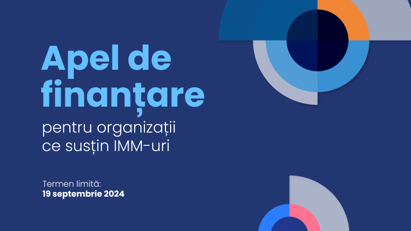 Apel de finanțare pentru organizații ce susțin întreprinderile mici și mijlocii din Moldova