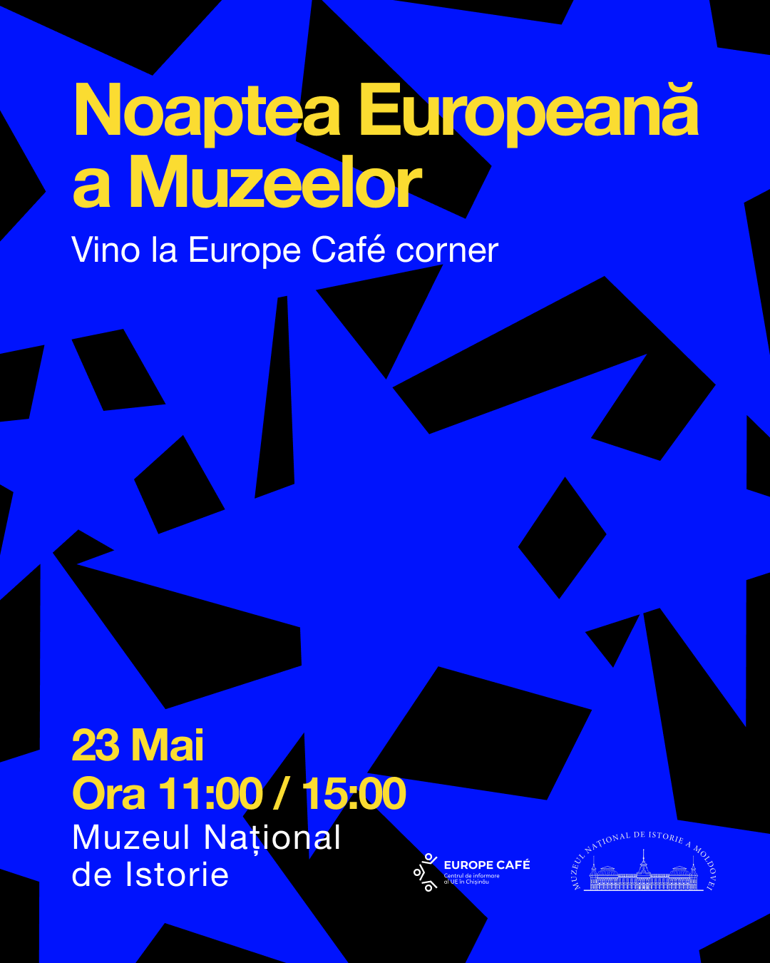 Cultura are puterea magică de a construi punți acolo unde par să existe ziduri. Pe 23 mai 2026, ne alăturăm Muzeului Național de Istorie , care își deschide larg porțile pentru un eveniment cultural special - Noaptea Europeană a Muzeelor, ce se va desfășura începând cu ora 11:00 și până la miezul nopții (24:00).