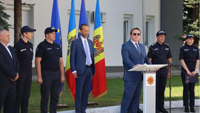 Noul echipament donat de UE Inspectoratului General al Poliției (IGP) consolidează drepturile și securitatea moldovenilor și refugiaților în comunitățile locale