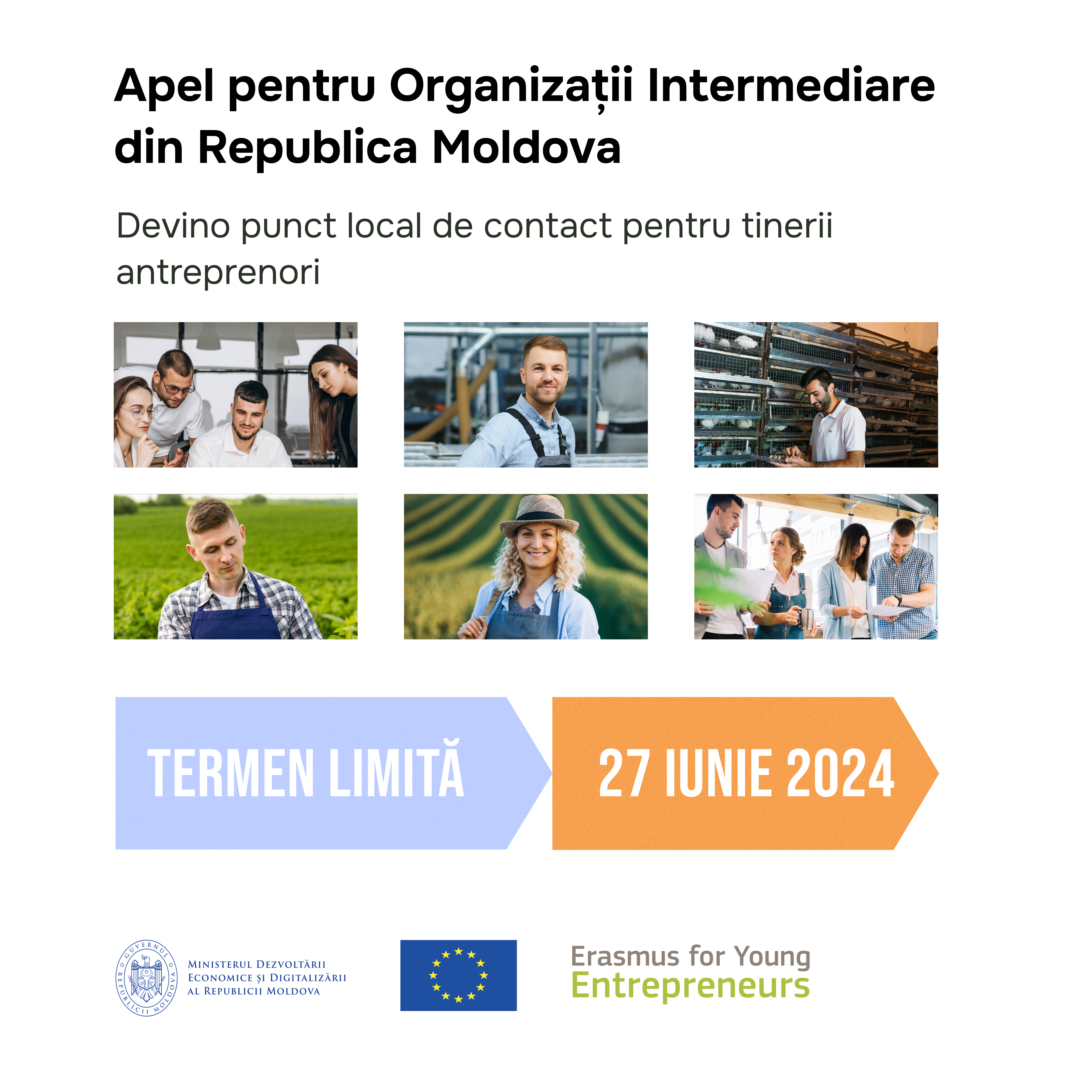 Uniunea Europeană anunță apelul de selectare a organizatiilor de suport local în Programul Erasmus pentru tinerii antreprenori (Erasmus for Young Entrepreneurs – Junior call).