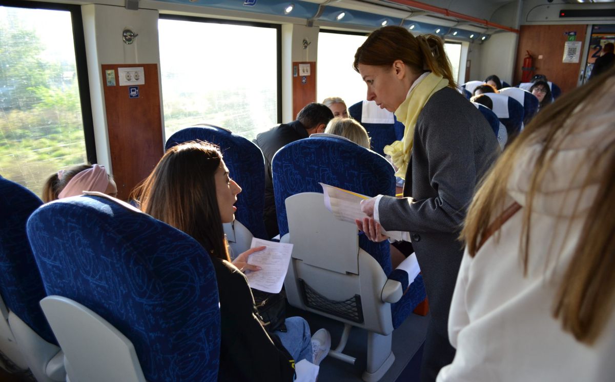 A tourist train on the Chișinău-Tiraspol route was launched with the support of the European Union and UNDP