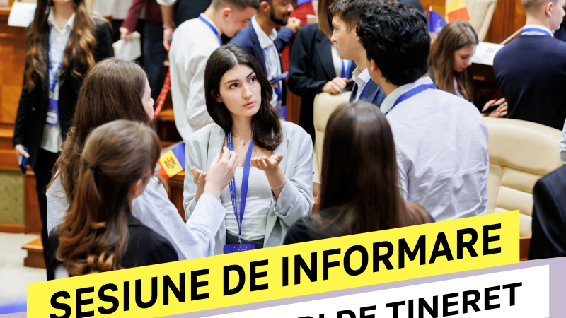 Sesiune de informare EU4Youth: granturi pentru ONG-uri de tineret