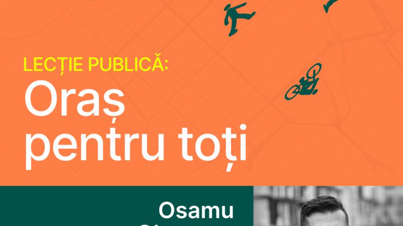 Lecție deschisă despre urbanism cu arhitectul Osamu Okamura