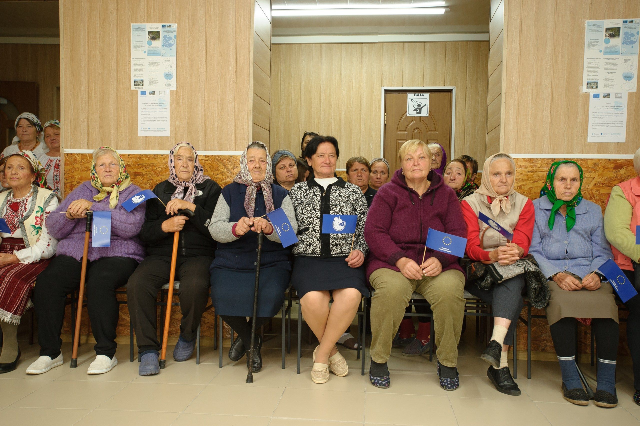 A social laundry service was opened in the village of Corpaci (Edineț) with the EU support