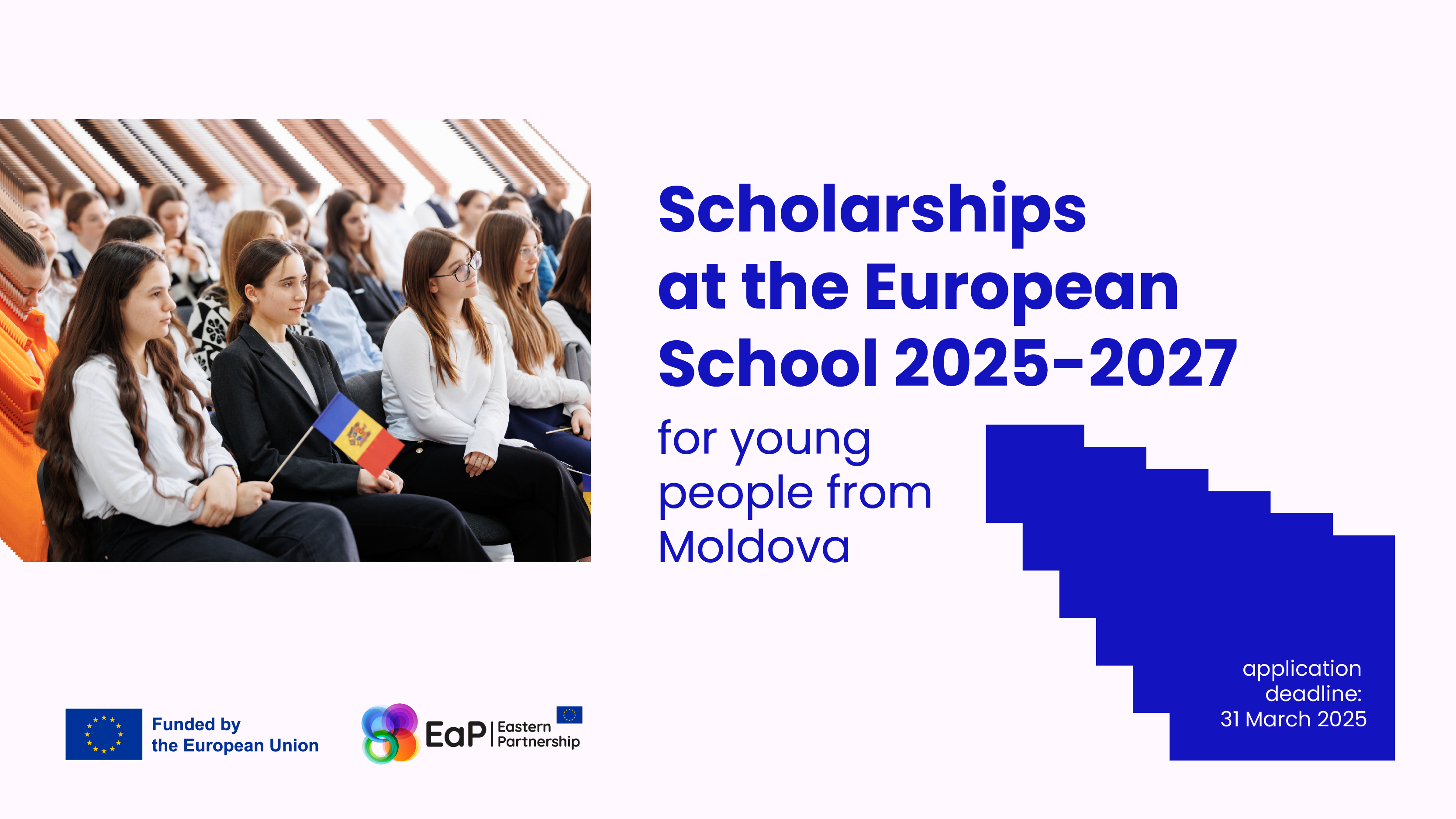 New School, in Tbilisi, Georgia, with the support of the European Union and the International Baccalaureate, is pleased to announce its Call for Applications for the Eastern Partnership European School Scholarship program for the academic years 2025/2027.