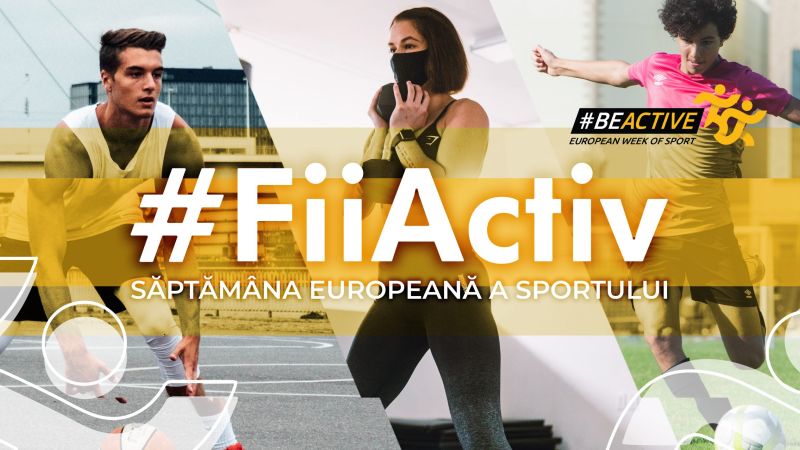 #FiiActiv. Săptămâna Europeană a Sportului