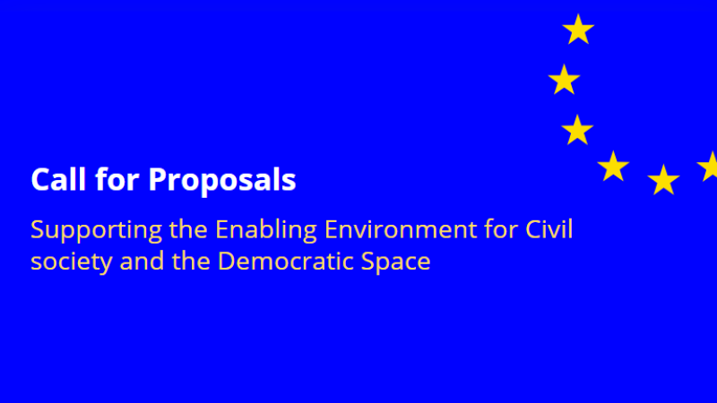 The overall objective of this call is to contribute to safeguarding the enabling environment for civil society and the democratic space by supporting civil society organisations to play a strategic role throughout the 2025 Parliamentary electoral cycle.