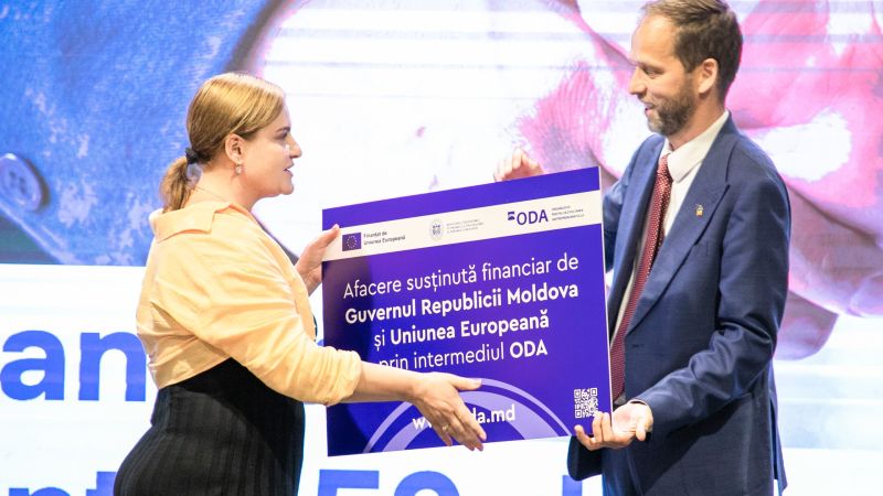 59 companies from the Republic of Moldova benefit from non-reimbursable funding of around MDL 25 million supported by the Government and the European Union