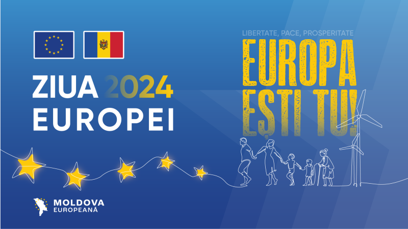 Ziua Europei este un prilej de a celebra pacea și unitatea în întreaga Europă. Delegația Uniunii Europene în Republica Moldova, împreună cu ambasadele statelor membre ale UE, marchează Ziua Europei 2024 în mai multe regiuni din Republica Moldova.