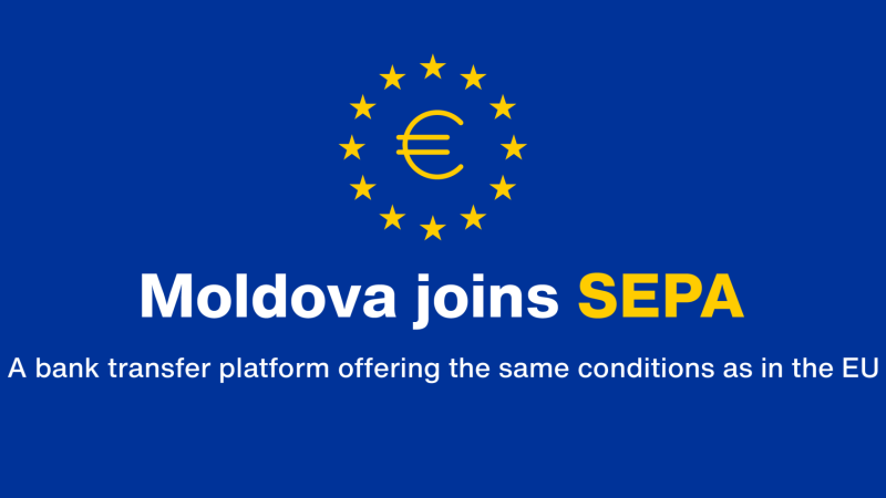 As of 6 October 2025, Republic of Moldova becomes an operational part of the Single Euro Payments Area (SEPA) – the infrastructure that brings together 41 European countries and provides citizens and companies with fast, secure and low, even down to zero cost - euro transfers.