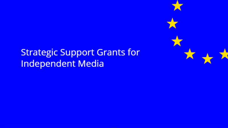 The project “Supporting Independent Media and Quality Journalism in Moldova (SMIR)” announces a grant call for strategic support for the media sector aimed at strengthening organizational capacity. Application deadline: 30 November 2025.