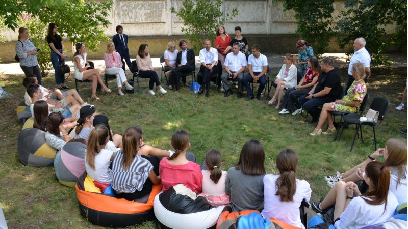 Young people from Gagauzia established a Youth Center in the village of Dezginja, with EU support