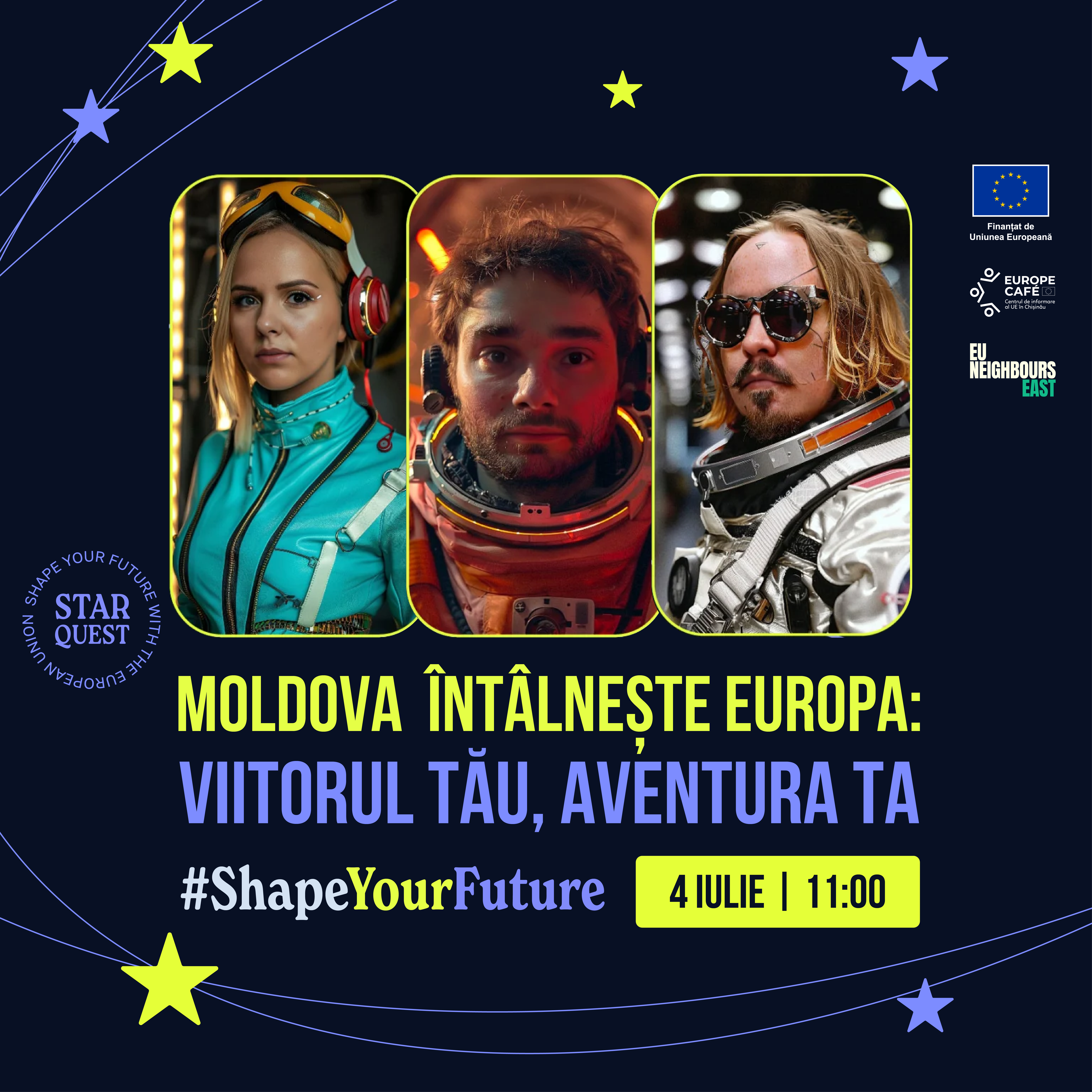 Хотите узнать, как Людмила Адамчук, Елисей Латул и Кэтэлин Лунгу из Молдовы объединились с другими лидерами общественного мнения из 4 других европейских стран?