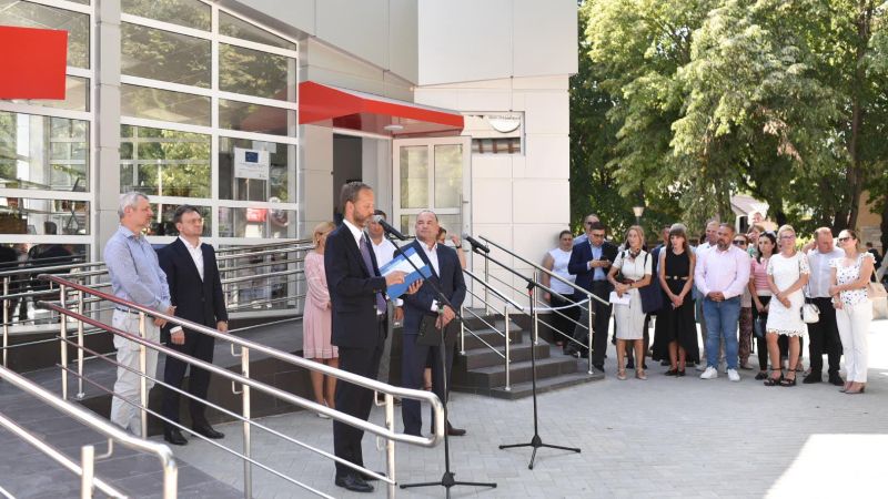 A MODERN TOURIST INFORMATION CENTER WAS INAUGURATED IN UNGHENI WITH THE FINANCIAL SUPPORT OF THE EUROPEAN UNION