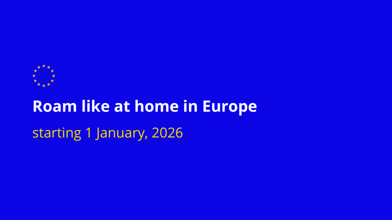 Today, the Council adopted a decision to integrate Moldova into the so-called ‘Roam like at home area’ as from 1 January 2026. A similar decision for Ukraine was adopted on 14 July.