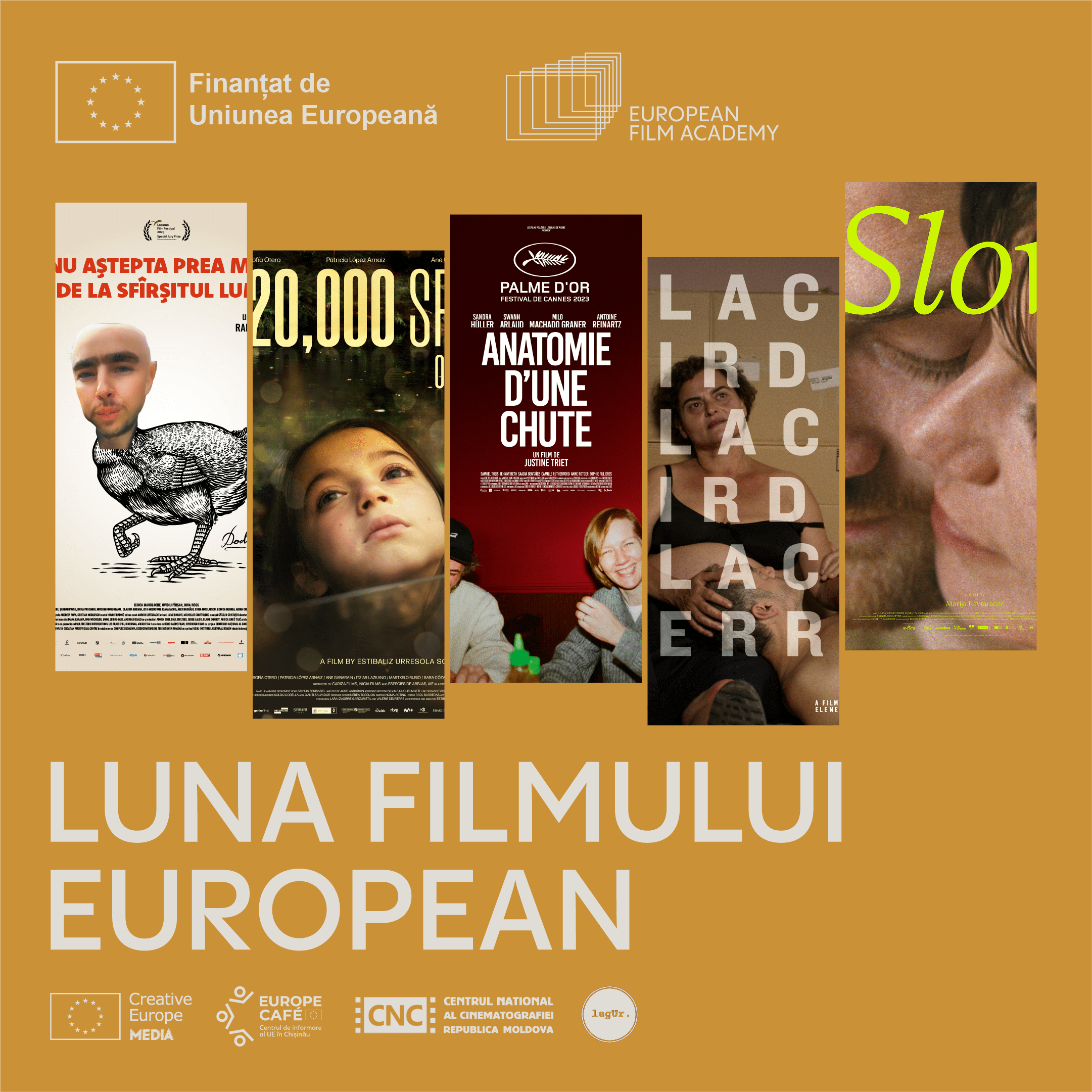 Te așteptăm, alături de noi, să descoperi cultura și arta cinematografică europeană în Luna Filmului European la Chișinău.